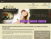 Tablet Screenshot of gmdental.com